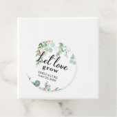 Let Loveラベル、シャワーメッセージカード、結婚ラベル フェイバータグ (インサイチュ)