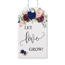 Let Love Grow植物ギフト海軍結婚式の引き出物