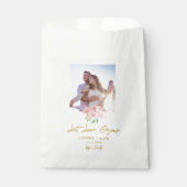 Let Love Grow l Rose Seeds Photo Wedding フェイバーバッグ (正面)