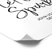 Let Love Sparkle 8x10 Sign ポスター (角)