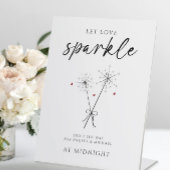 Let Love Sparkle - Sparkler Sendoff カジュアル結婚's 台座サイン