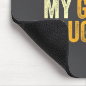 Let Me Ask My Granddaughter Funny Grandpa Sarcasti マウスパッド (コーナー)