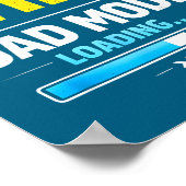 Let Me Ask My Wife Funny Retro Dad Father Husband ポスター (角)