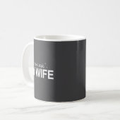 Let Me Ask My Wife Funny She Said No Funny Quote H コーヒーマグカップ (正面左)