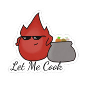 Let Me Cook Phone Case iPhoneケース