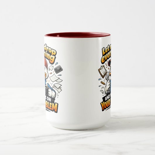 Let Me Drop Everything duck マグカップ (中央)