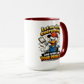 Let Me Drop Everything duck マグカップ (正面右)