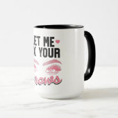 Let Me Fix Your Brows Eyebrow Brow Artis マグカップ (正面右)