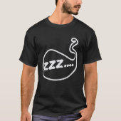let me sleep ZZZ Tシャツ (正面)
