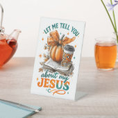 Let Me Tell You....  台座サイン (インサイチュ)