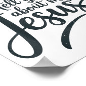 Let Me Tell You About My Jesus Girls Christian Tod ポスター (角)