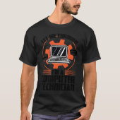 let me through I'm a computer technician tech supp Tシャツ (正面)