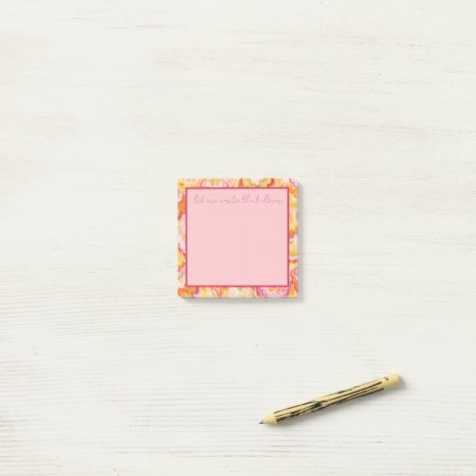 Let Me Write That Down Post-It Notes ポストイット (デスク上)