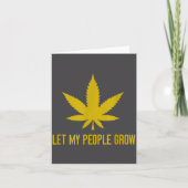 Let My People Grow Weed Plant Manager  カード (正面)