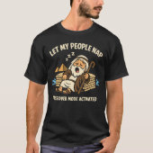 Let My People Nap Funny Passover Mode Activated Tシャツ (正面)