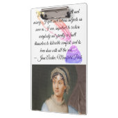 “Let other pens dwell on" Jane Austen quote クリップボード (左)