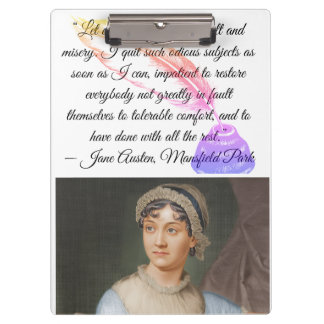 “Let other pens dwell on" Jane Austen quote クリップボード