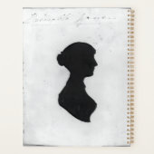 “Let other pens dwell on" Jane Austen quote プランナー手帳 (裏面)