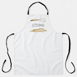Let’s Bake Apron For Home Cooks and Bakers エプロン