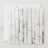 Let’s BBQ Baby Shower Invitation • Gingham Baby-Q (裏面)