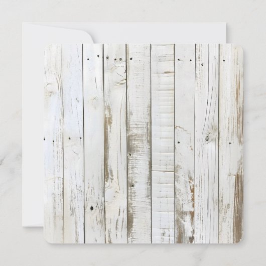 Let’s BBQ Baby Shower Invitation • Gingham Baby-Q  (裏面)