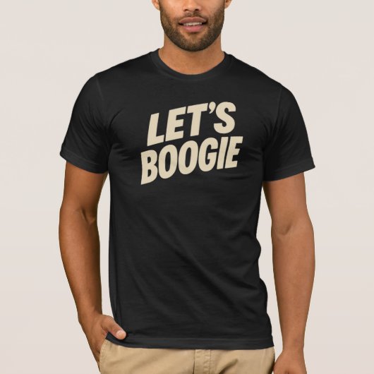 Let’s Boogie - Dancing Tシャツ (正面)