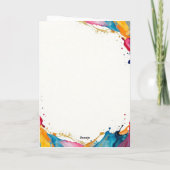 Let’s Celebrate Greeting Card  カード (裏面)