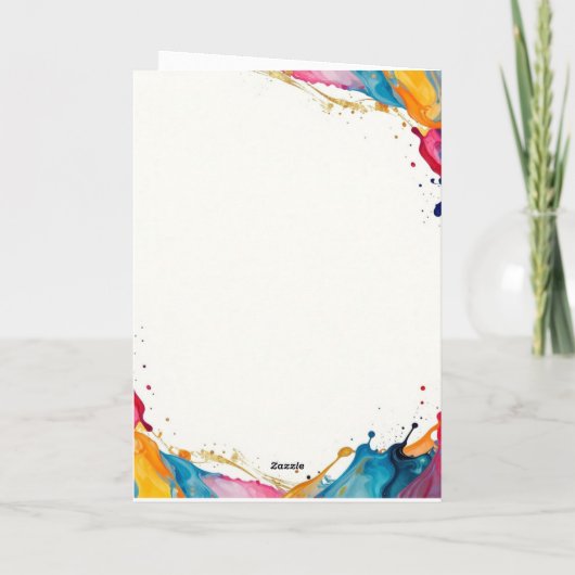 Let’s Celebrate Greeting Card  カード (裏面)