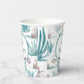 Let’s Celebrate Nautical Birthday Name & Age 紙コップ (右)