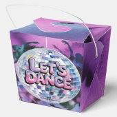 Let’s Dance Birthday Party Bash フェイバーボックス (裏面)