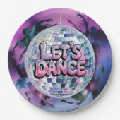 Let’s Dance Birthday Party Bash ペーパープレート (正面)