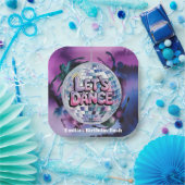 Let’s Dance Birthday Party Bash ペーパープレート (パーティー)