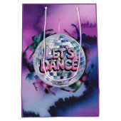 Let’s Dance Birthday Party Bash ミディアムペーパーバッグ (裏面)