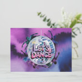 Let’s Dance Birthday Party Bash 招待状 (スタンド正面)