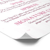 Let’s Drink Bar Menu Sign | A Tiny Bit Engaged  ポスター (角)