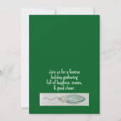 Let’s Eat, Drink & Be Merry Invitation  招待状 (裏面)