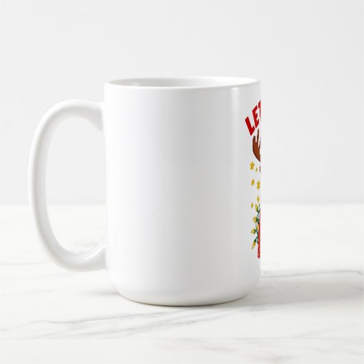 Let’s Get Christmas Mug コーヒーマグカップ (左)