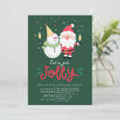 Let’s Get Jolly” Holiday Party 招待状 (スタンド正面)