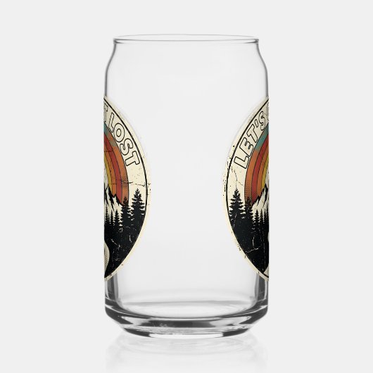 Let’s Get Lost Retro Mountain Adventure Outdoor ガラス缶 (右)