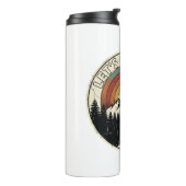 Let’s Get Lost Retro Mountain Adventure Outdoor タンブラー (回転左)