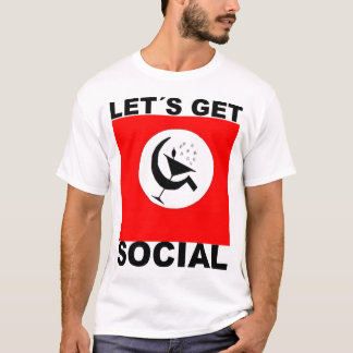 Let´s Get Social Tシャツ