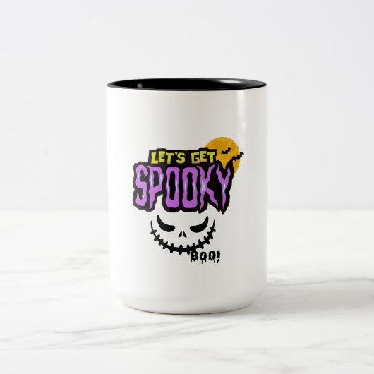  Let’s Get Spooky Halloween Mug  ツートーンマグカップ (中央)