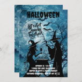 Let’s Get Spooky Together Halloween Invite セーブザデート (正面/裏面)