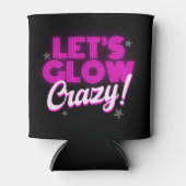Let’s Glow Crazy Retro 80s – Pink Glow Party 缶クーラー (正面)
