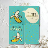 Let’s Go Bananas – Happy Birthday カード