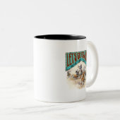 Let’s Go Brandin Western ツートーンマグカップ (正面右)