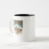 Let’s Go Brandin Western ツートーンマグカップ (正面左)