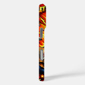 Let’s Go! Rock & Music Inspired Comic Book Artwork Case-Mate iPhoneケース (裏面 / 右)