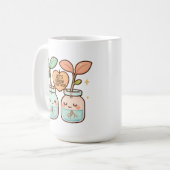 Let’s Grow Together コーヒーマグカップ (正面左)