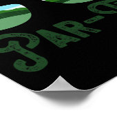 Let’s Par - Tee Golf Funny Meme Party Golf Golfing ポスター (角)